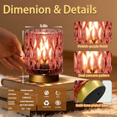 Battery Operated Table Lamp Timer (2 Count)