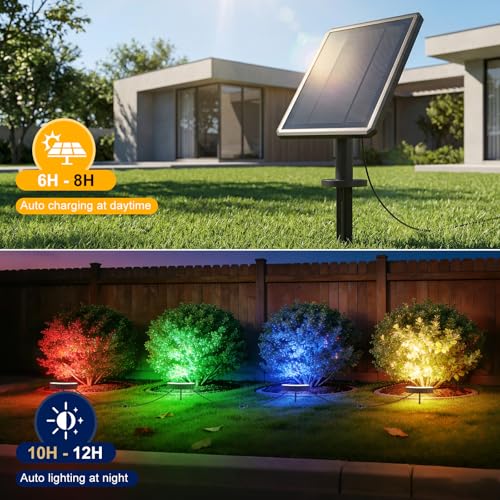 Upgraded Solar Tree Lights Outdoor
