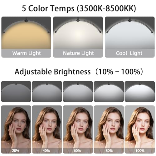 Half Moon Lash Light for Eyelash Tech