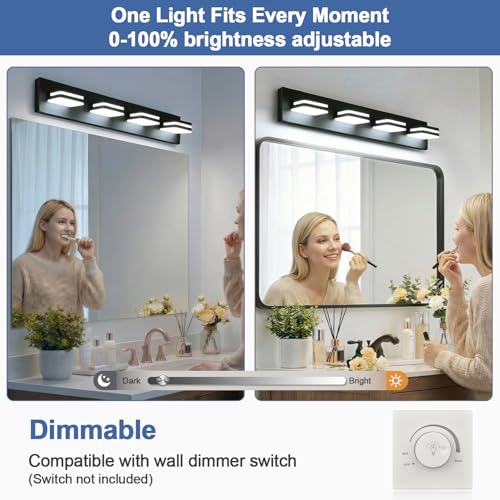 360° Rotate LED Bathroom Vanity Light Fixtures