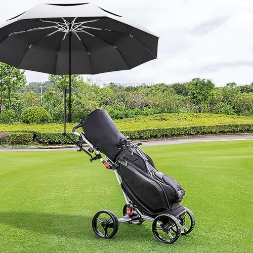 UPF 50+ Beach Umbrella with Adjustable Universal Clamp