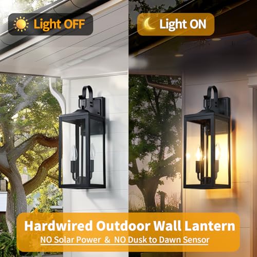 18'' Large Outdoor Wall Lights 2 Packs (2 Count)