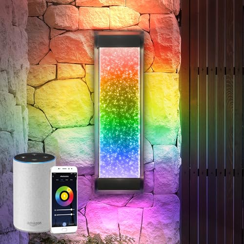 LED 18" Bubble Glass Wall Light Fixture