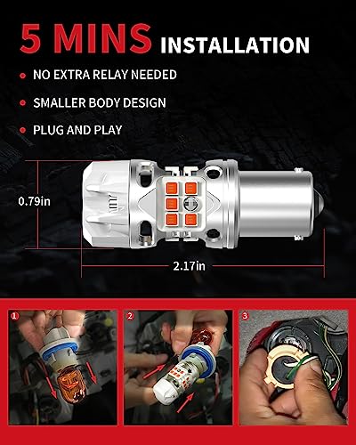 T3 921 T15 7443 1157 3157 1156 1157 led bulb Turn Siganl