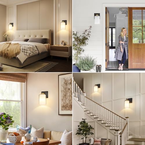 Set of 2 Wall Sconces for Bathroom (2 Count)
