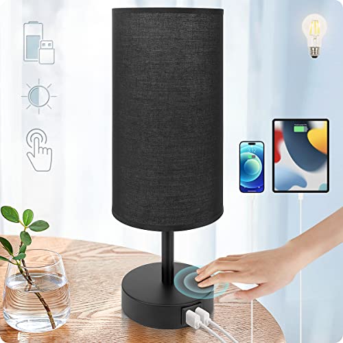 Bedside Lamp with USB Port