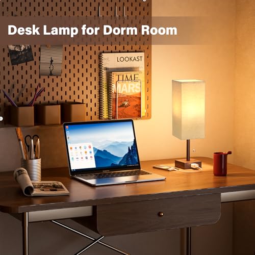 Bedside Lamp for Bedroom Set of 2 (2 Count)