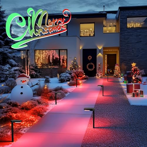 Solar Pathway Lights Outdoor (4 Count)