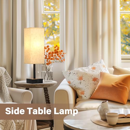 Bedside Lamps for Bedroom Set of 2 (2 Count)