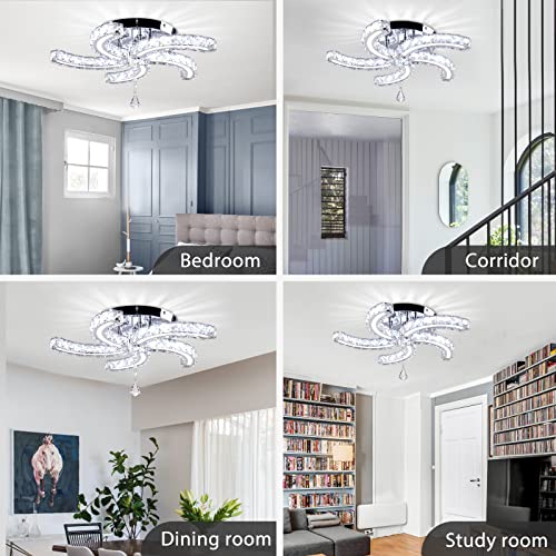 Crystal Ceiling Light