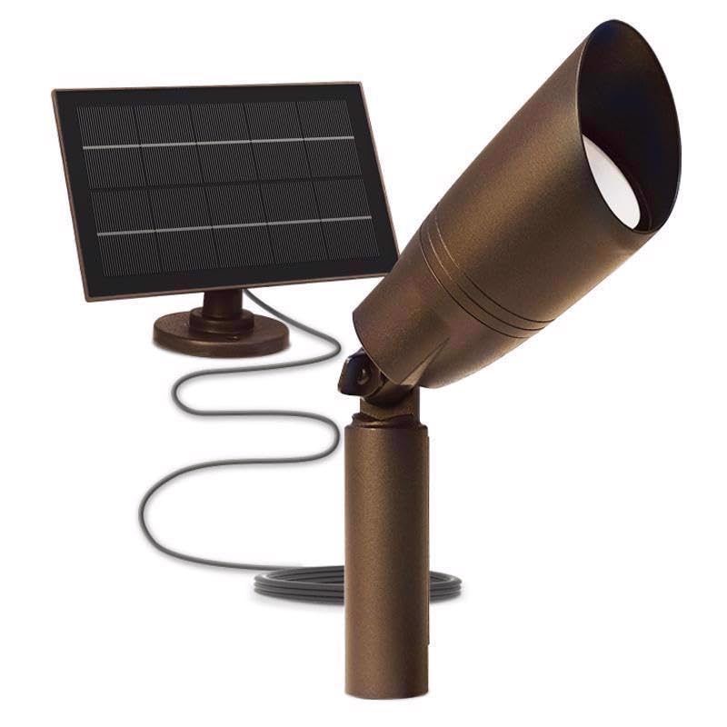 OneSync Solar Powered 0 W LED Spot Light Kit 1 pk