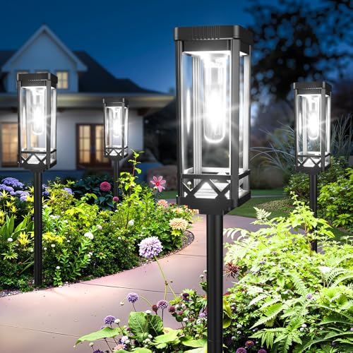 Taller Solar Pathway Lights Outdoor (2 Count)