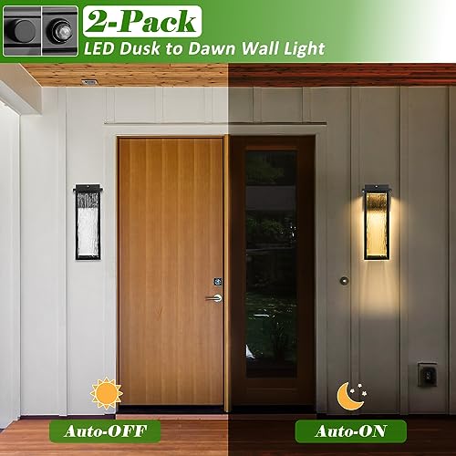 16" Dusk to Dawn Outdoor Lighting (2 Count)
