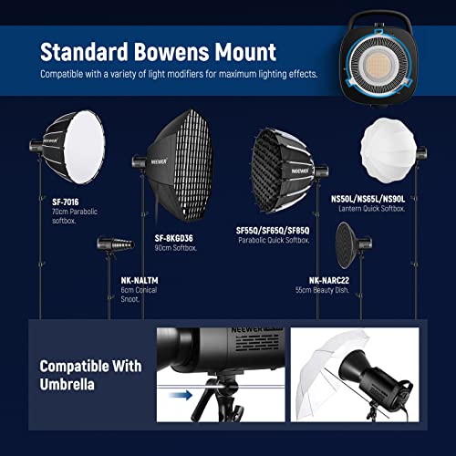 CB60 RGB 70W LED Video Light with App Control