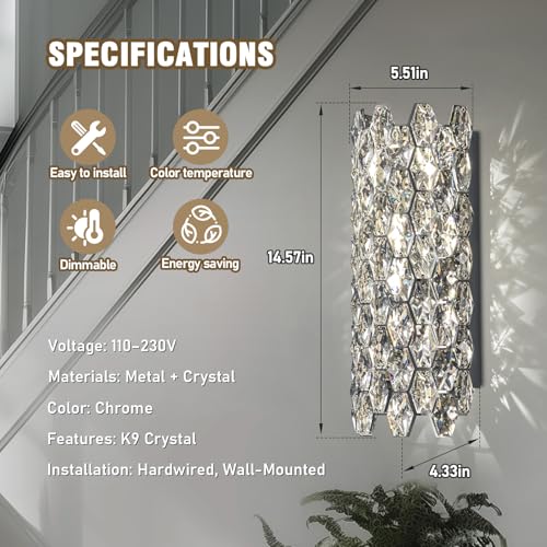 Crystal Wall Sconces