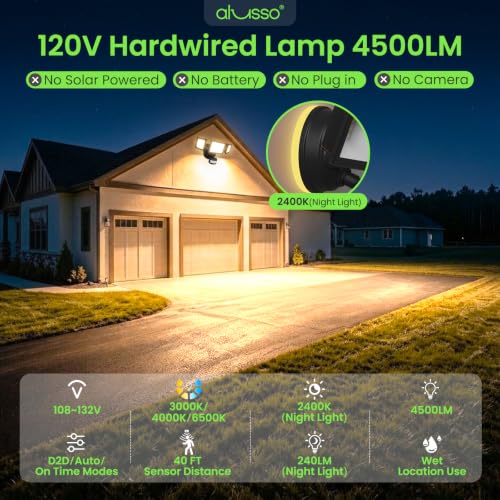Motion Sensor Outdoor Lights