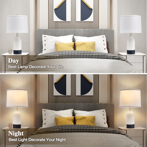 Ceramic Table Lamp Set of 2 (2 Count)
