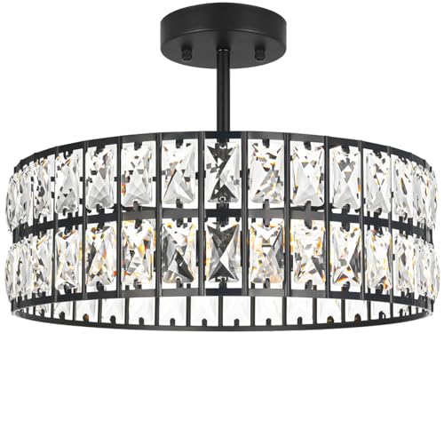 Crystal Ceiling Light Fixture