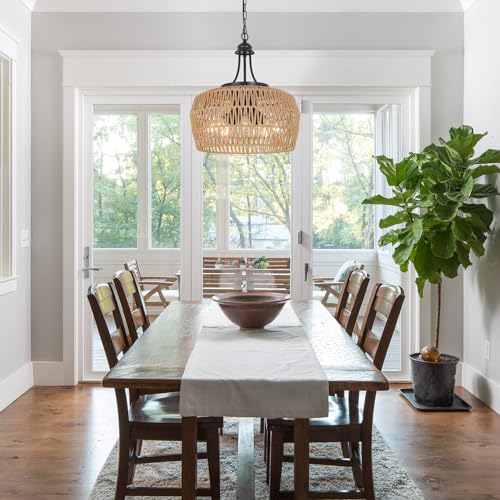 Large Farmhouse Chandeliers for Dining Room