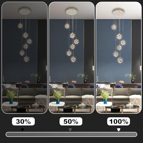 Long Chandeliers for High Ceilings (127 Count)