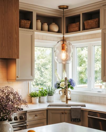 Glass Pendant Light