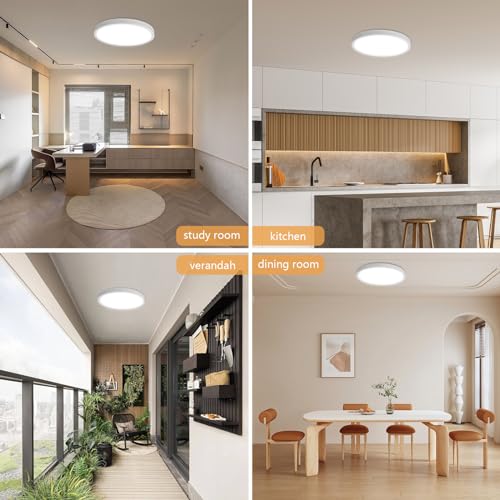 2PK 15.8 Inch Led Ceiling Light Flush Mount