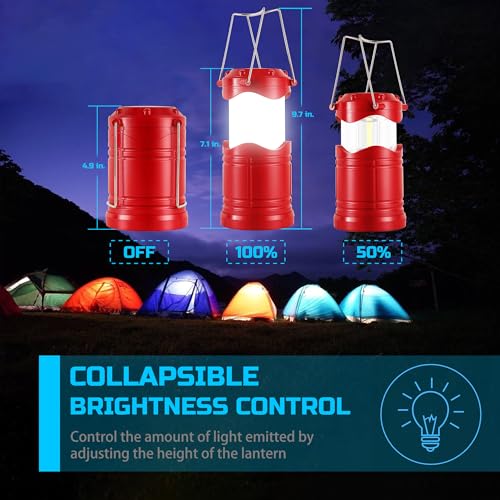 LED Camping Lantern (4 Count)