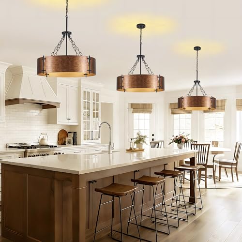23.62" Modern Drum Chandelier 6