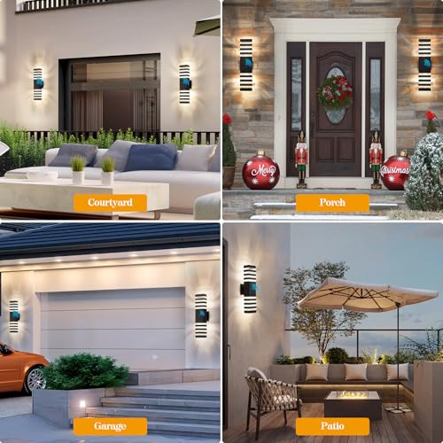 18.3 in Dawn to Dusk Outdoor Light Fixture (4 Count)