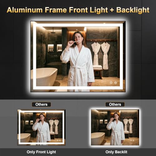 LED Bathroom Mirror with Light