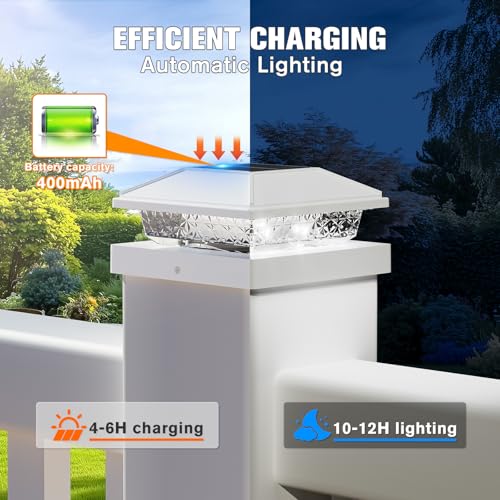 Solar Post Cap Lights (16 Count)