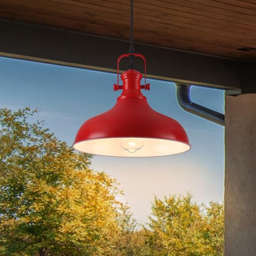 Red Farmhouse Pendant Lights