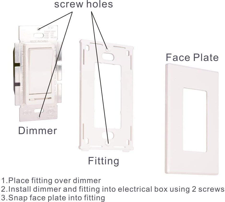 in Wall Dimmer Switch for LED Light