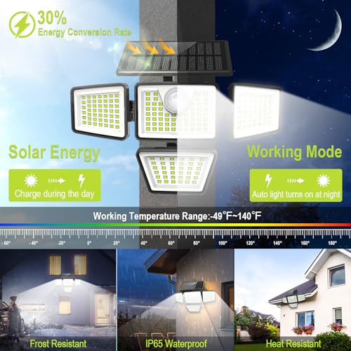 3000LM Solar Lights (2 Count)