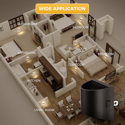 Night Lights Plug into Wall with 3CCT Adjustable (4 Count)