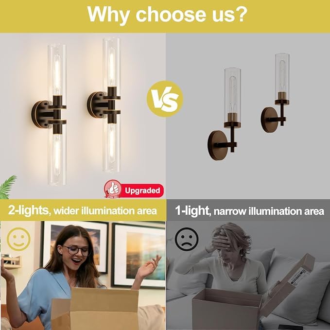 Wall Sconces Set of Two (2 Count)