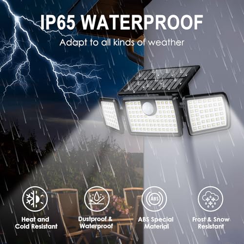 Solar Lights Outdoor (2 Count)