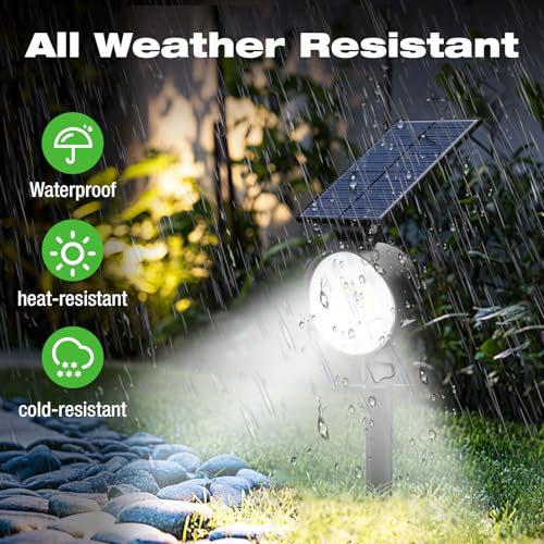 Solar Spot Lights Outdoor Waterproof (10 Count)