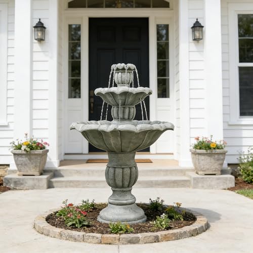 39.5" Water Fountain Outdoor