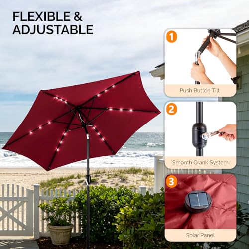 Patio Umbrella with Lights