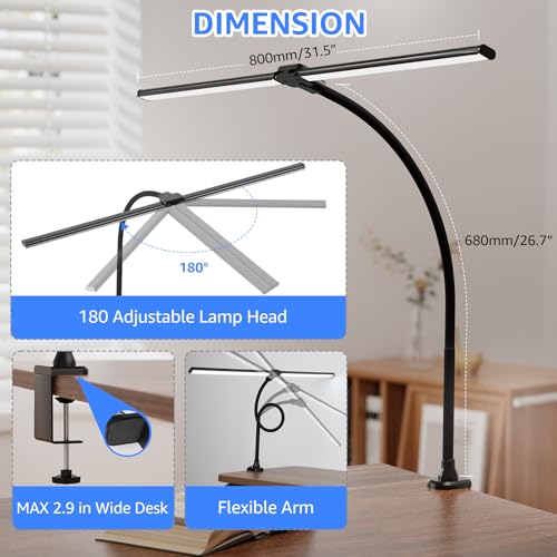 LED Desk Lamp for Home Office