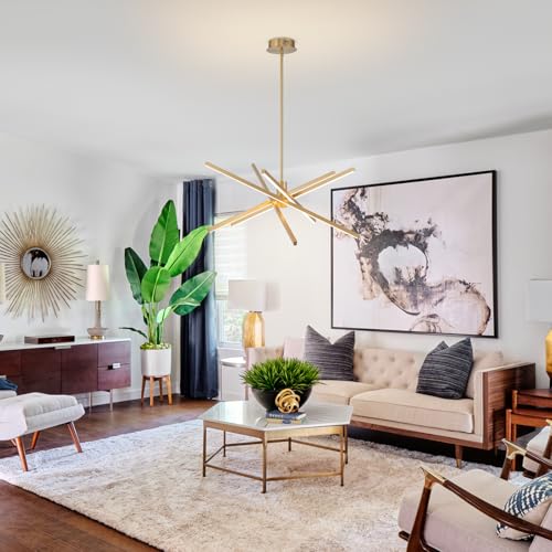 Modern Gold Chandelier for Dining Room 5