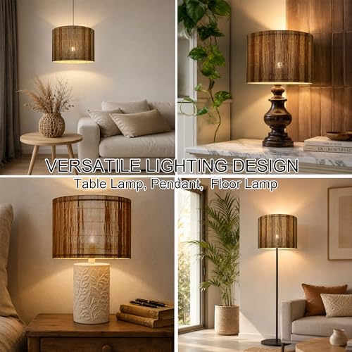 bamboo lamp shade
