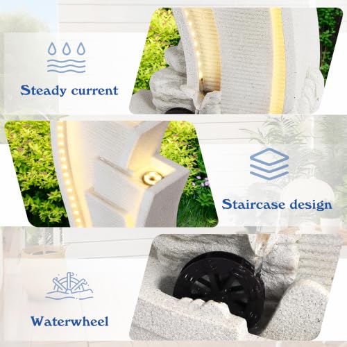 Garden Water Fountain Outdoor