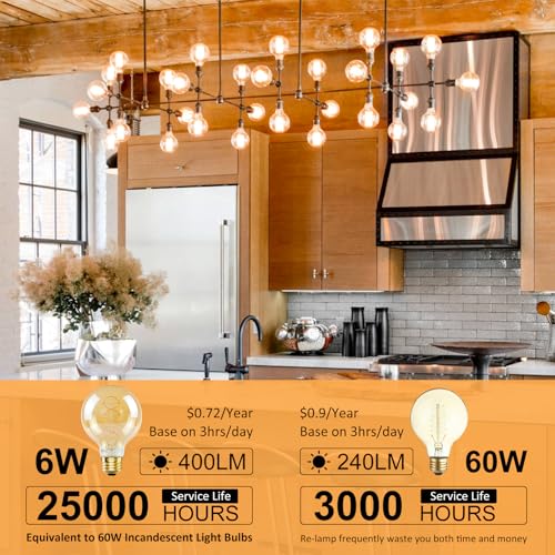 E26 Dimmable G25 (4 Count)