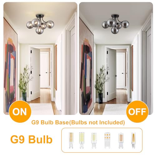 Sputnik Ceiling Light Fixture 5