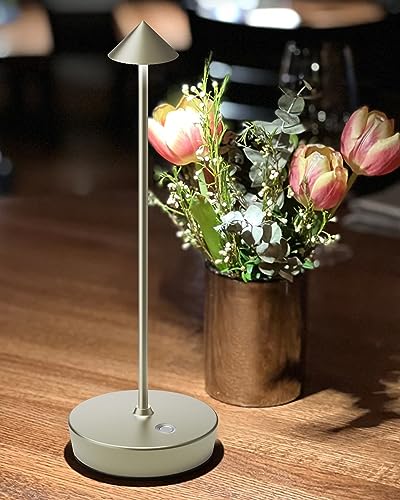 Cordless Table Lamps Rechargeable 6000mAh Battery Operated LED Desk Lamp