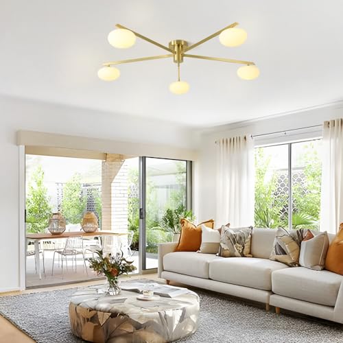 Sputnik Ceiling Light Fixture