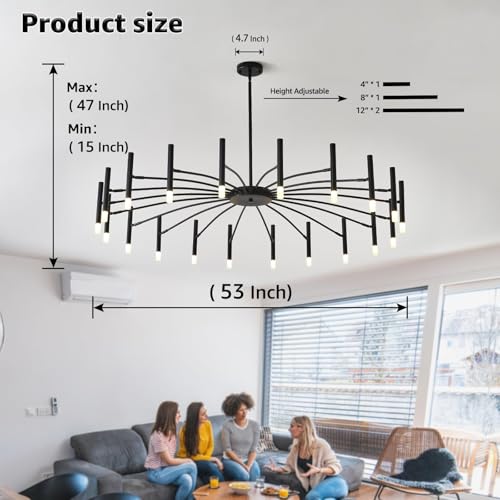 Mid Century Modern Chandelier 53