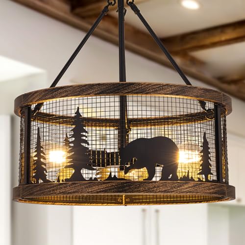 Rustic Chandeliers for Dining Room